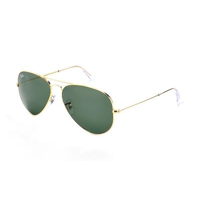 RAYBAN Aviator Pilot Sunglasses Unisex Couple Style ORB3025-001-62