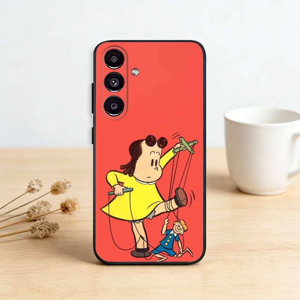 Cartoon The L-Little L-Lulu Show  Phone Case For Samsung Galaxy A13,21s,22,31,32,52,53,71,72,73,Soft Black Cover Samsung a20s