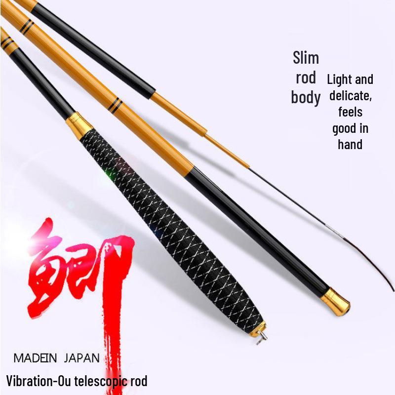 

Сверхлегкое карбоновое удилище для ловли карася - Изысканный, Деликатный строй, Набор маховых удилищ с длинными секциями Default