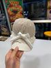 Style Lace Trim Gingham Baseball Cap With Wide Brim For Spring Summer Sun Protection