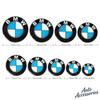 56mm 60mm 65mm Car Wheel Sticker For BMW M3 E46 E90 F30 F10 G20 X5 50th Anniversary Emblem Badge 2Pcs DIY Auto Rim Hub Cap Decal eedc63
