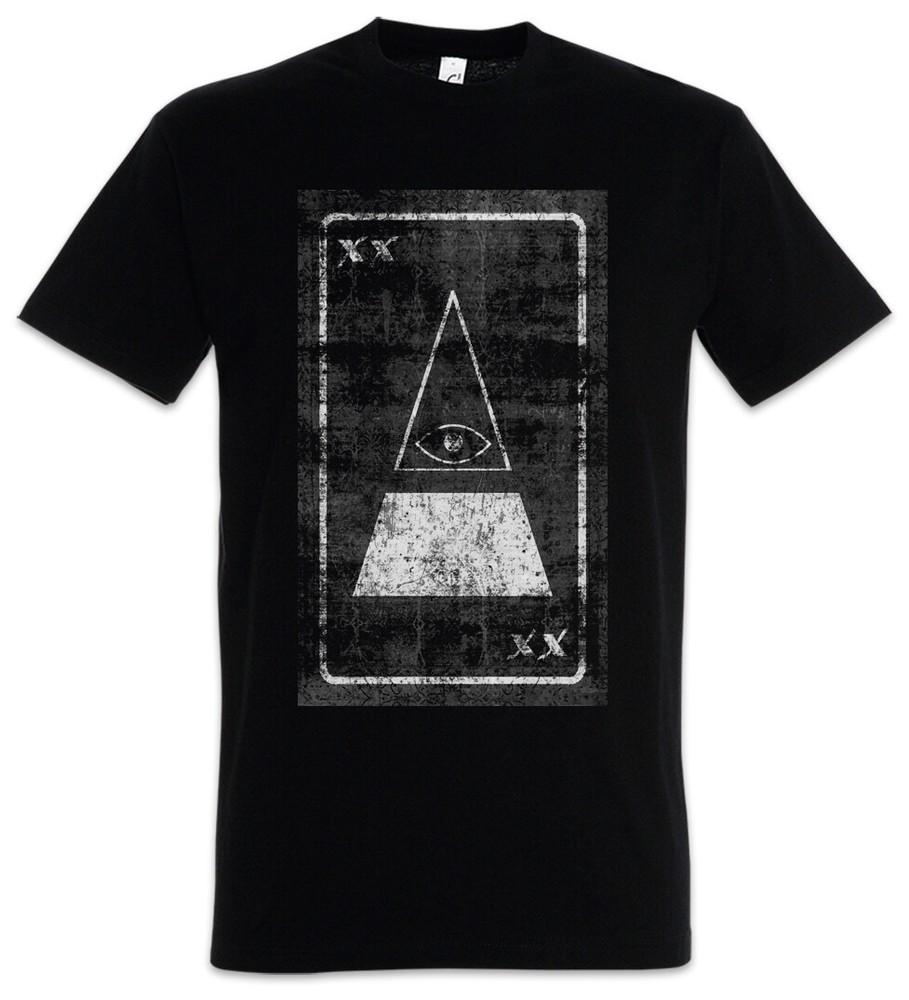 

Tarot The Eye of Illuminati T-Shirt Card Cards Symbol Sign Logo Insignia M