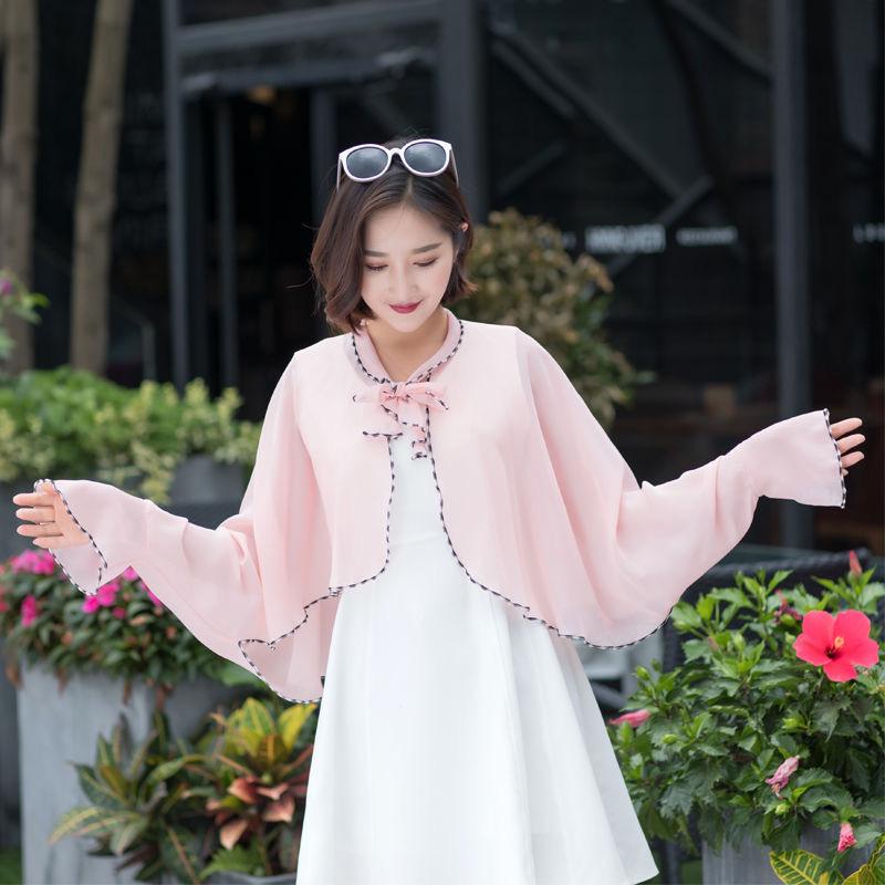 

Жіноча літня шифонова шаль з довгим рукавом для захисту від сонця - Легкий захист від УФ-променів для водіння 100-135 CM