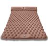 Double Foot-Pumped Inflatable Cushion Camping Sleeping & Nap Mat Widened Outdoor Moisture-Proof Nylon Lightweight