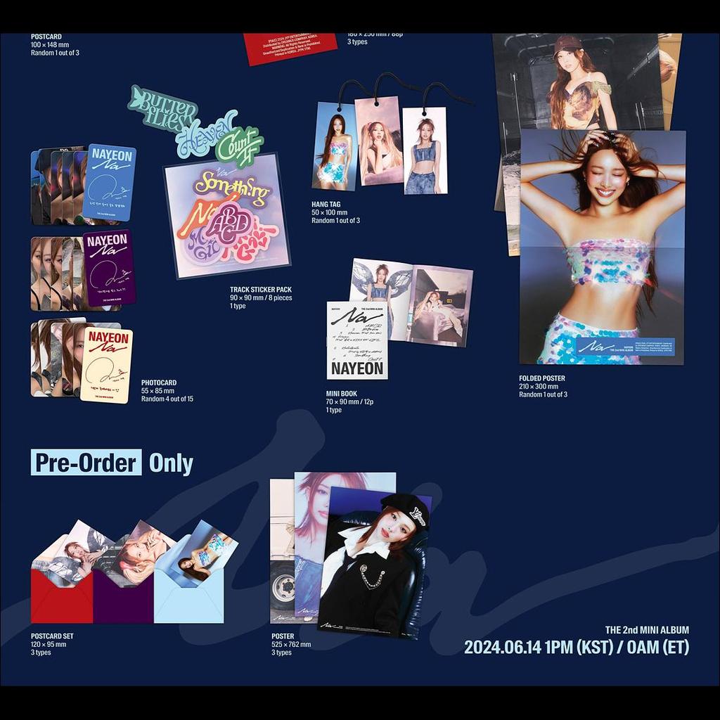 NAYEON(TWICE) - NA / 2nd Mini Album