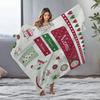 Soft Throw Blanket Cozy Fleece Blanket Decorative Couch Blanket Warm Bedspread Living Room Decor Home Textile Gift