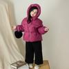 Abrigos de plumón cálidos de invierno para niños Chaquetas acolchadas de otoño para niños Ropa para niños y niñas Ropa exterior con capucha para bebé