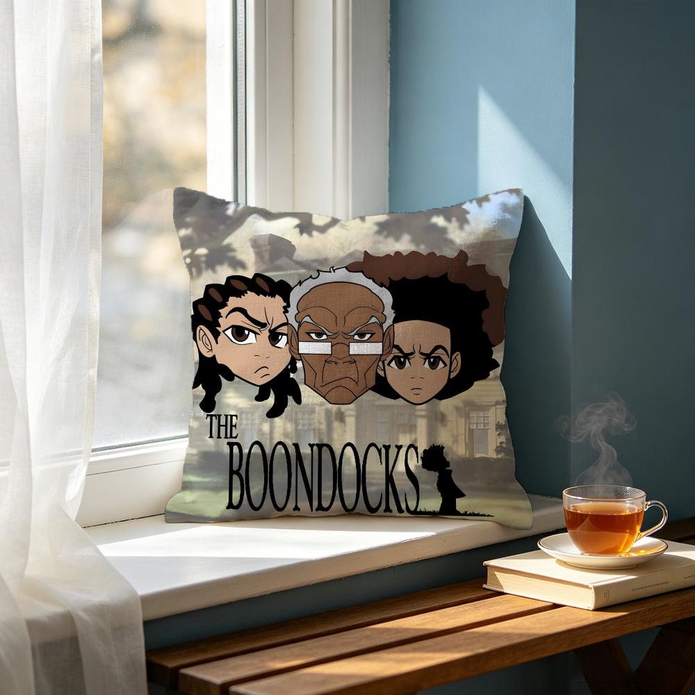 Cartoon TThe Boondocksing Cushion Cover Cushion Cover Set Pcs X X X Pillowcase Decorative Sofa Home Decor
