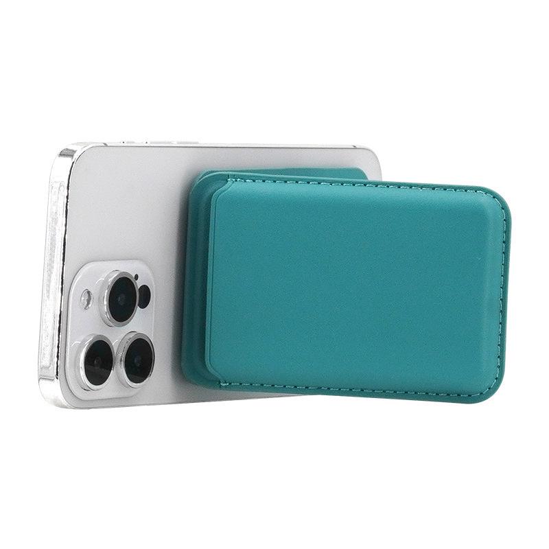 Custodia porta carte pieghevole magnetica MagSafe per iPhone 15/16 Pro Max con supporto a scorrimento