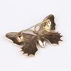 Vintage Delicate Rhinestone Butterfly Insect Brooch for Women