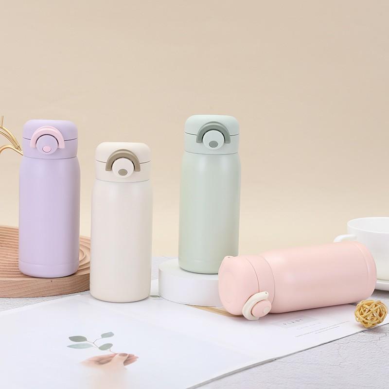 Mini Vacuum Insulated Water Bottle 304 Stainless Steel Leakproof Cup Kids Adults Pocket Size