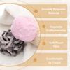 PATIKIL Fluffy Faux Fur 4 Soft Faux Fur Fabric for DIY and Gray and White Yarn, 64m, Approx. 100g, Balls, Crocheting, Knitting, Rope, Blankets, Hats,