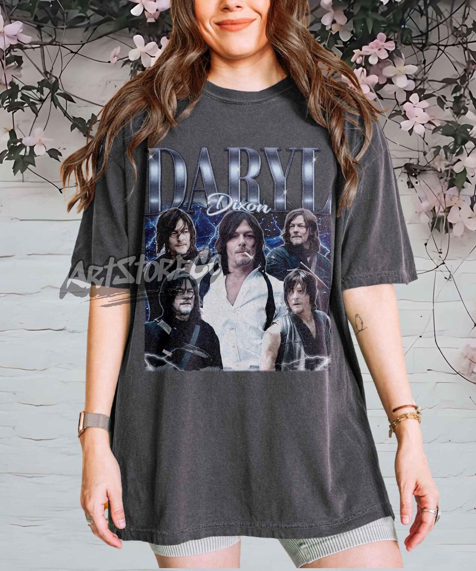 Daryl Dixon Shirt, TV Series Retro Tee 4XL