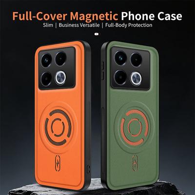 Magnetyczne Etui z Ochroną przed Wstrząsami dla Magsafe na infinix Note 40 5G, Etui na Telefon z Ładowaniem Bezprzewodowym