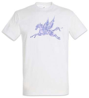 T-shirt Cavallo Alato Fate Pegaso Cavalli Arcobaleno