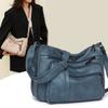 Retro Women's Shoulder Bag Solid Color Multi Pocket Storage for Middle-aged and Elderly Mothers Crossbody Bag Small Square Bag