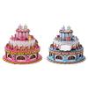 Wooden Mechanical Rotating Birthday Cake Music Box Craft Set Easy Assembly No Tool Required Musical Ornament Gifting