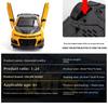 1:24 Chevrolet Camaro Alloy tlakově litý model sportovního auta Simulace vozidla stahovací hračka pro děti Chlapec dárek Trendy ozdoby Dekorace