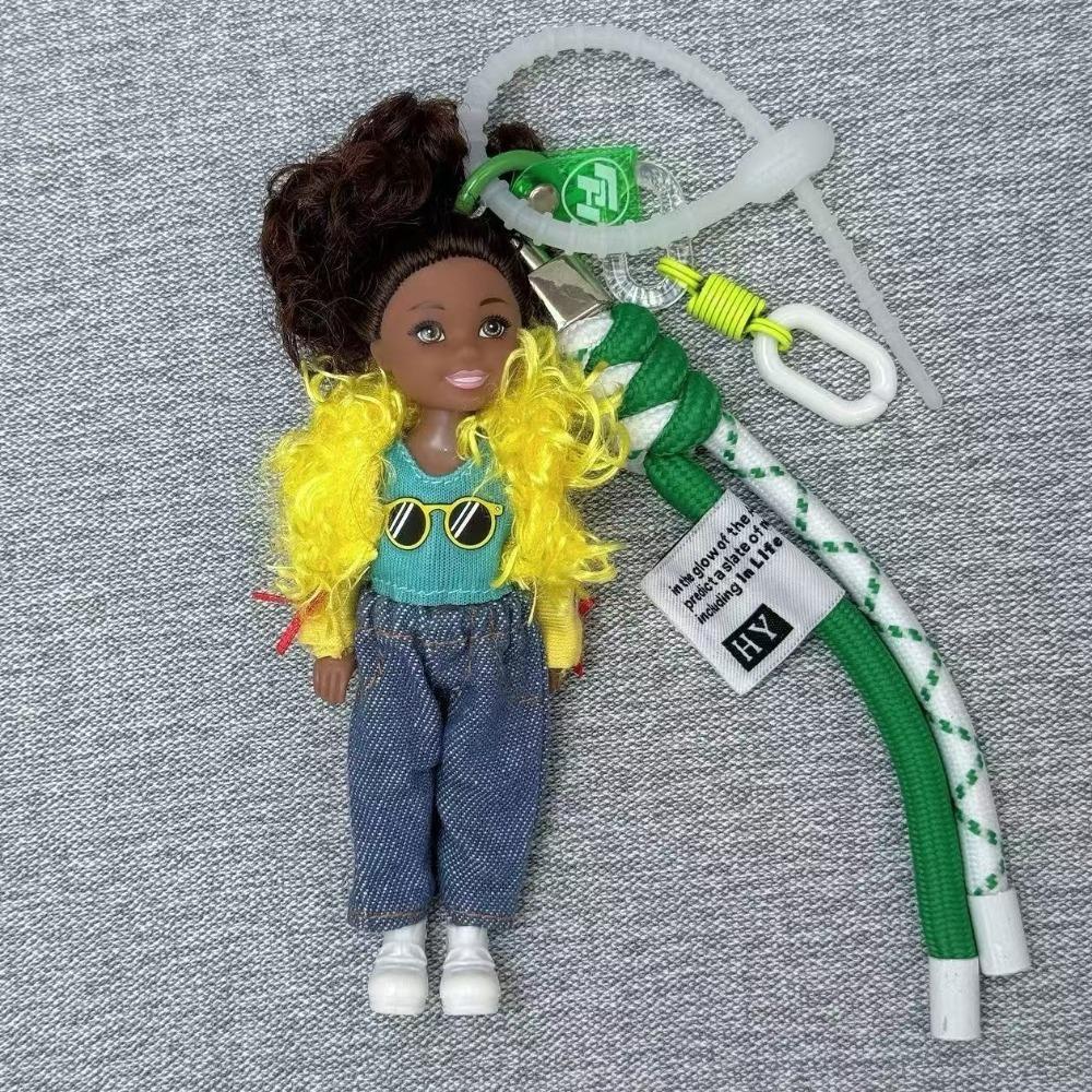 Ciepły Codzienny Wisiorek Księżniczki Brelok Ozdoba do Zawieszenia na Plecaku DIY Urok do Ubrań Torby Brelok do Kluczy Samochodowych Dekoracja Torby Dla Lalki