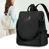 Schoolbag Thickened PU Leather Bag Multifunctional Women's Backpack 1011 New Shoulder Travel Backpack Fashion Versatile School Bag