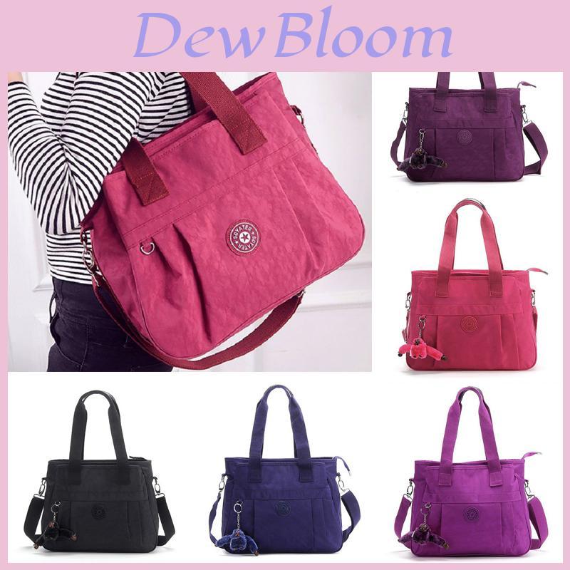 Elegante Borsa da Donna in Nylon di Grande Capacità a Spalla, Crossbody, Messenger, Tote Bag