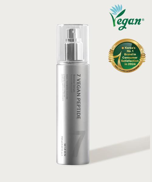 Mizon 7 Vegan Peptide First Step Booster Serum 150ml + Collagen Jelly Gift