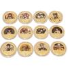 Steins;Gate Commemorative Die-cast Metal Anime Coin Collection