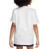 New Nike SportswearSwoosh T Shirt White Kids' HQ3231-100