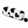 Cartoon Plush Pencil Case Leopard Print Storage Bag Cute Pencil Pouch  Students