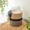 Large Cotton Rope Basket for Plants, Flowers, Laundry, and Storage