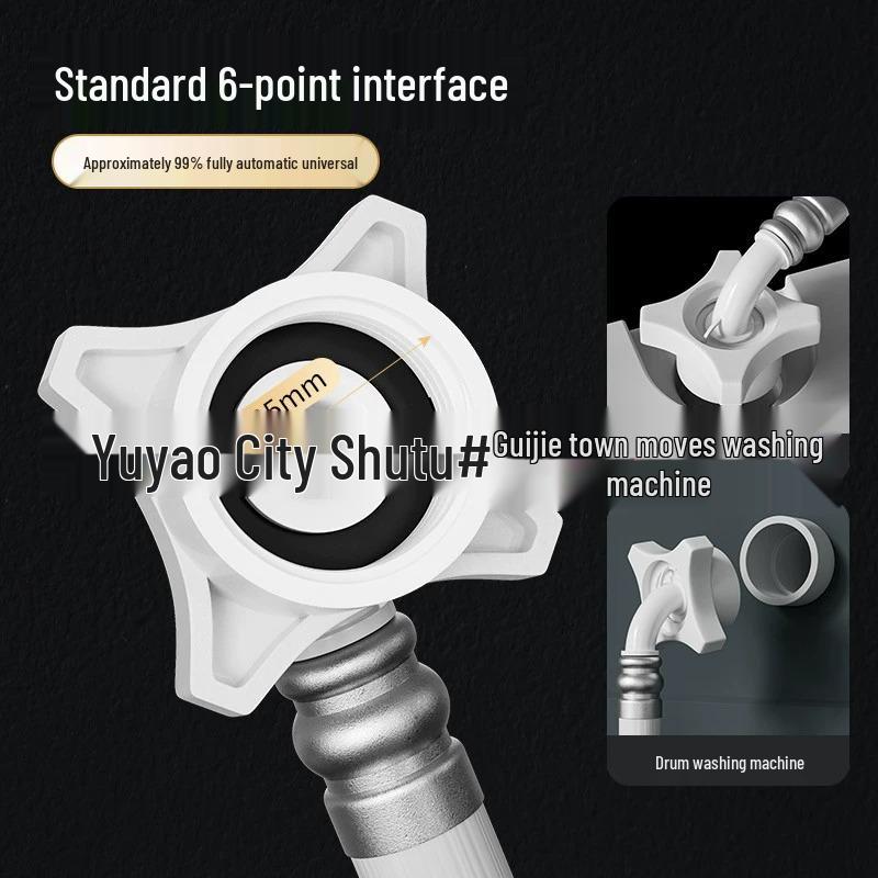 Universal Inlet Hose Extension for Fully Automatic Washing Machines