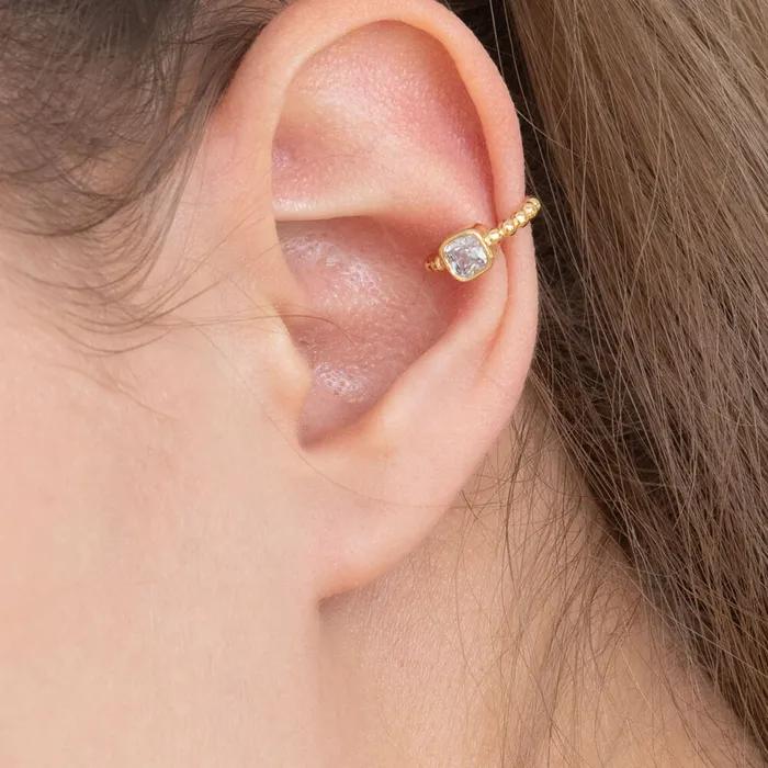 Gemstone Earcuff
