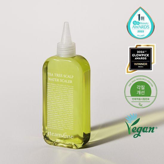 STEAMBASE Tea Tree Scalp Water Scaler 250ml (Hair Loss Relief)