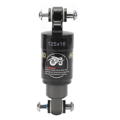 Amortizor spate pentru bicicletă de 125 mm, din aliaj de aluminiu, amortizor spate pentru biciclete de munte, 125 mm, 350 kg