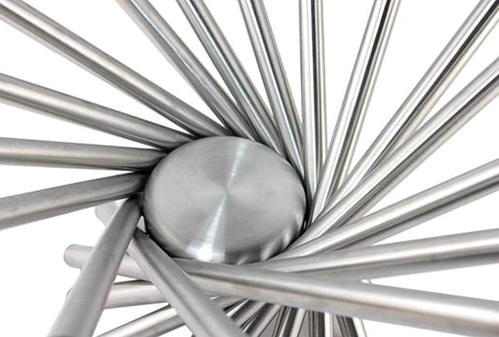 [narunaru] Stainless Steel Foldable Fruit Basket, Basket Bowl, Interior Decor