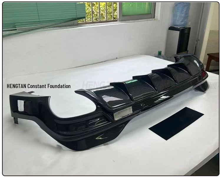 BMW X6 G06 AC Carbon Fiber Rear Diffuser Bumper Lip Spoiler