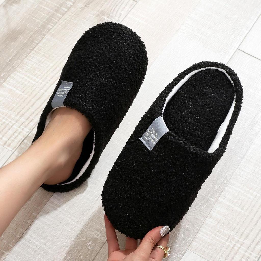 2024 Soft Sole Indoor Cotton Slippers - Lightweight, Silent, Couple's Home Shoes