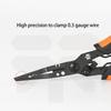 Fishing Pliers With Hook Sharpener Fishing Split Ring Pliers Fishing Lure Pliers Safety Lock Fishing Pliers For Fly Fishing