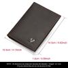 Humerpaul Leather Passport Bag  Large-capacity Multi-shot Function Coin Purse