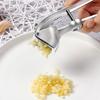 Professional Garlic Mincer Pinch Tool Machine Silver Kitchen Ginger Crusher Baby