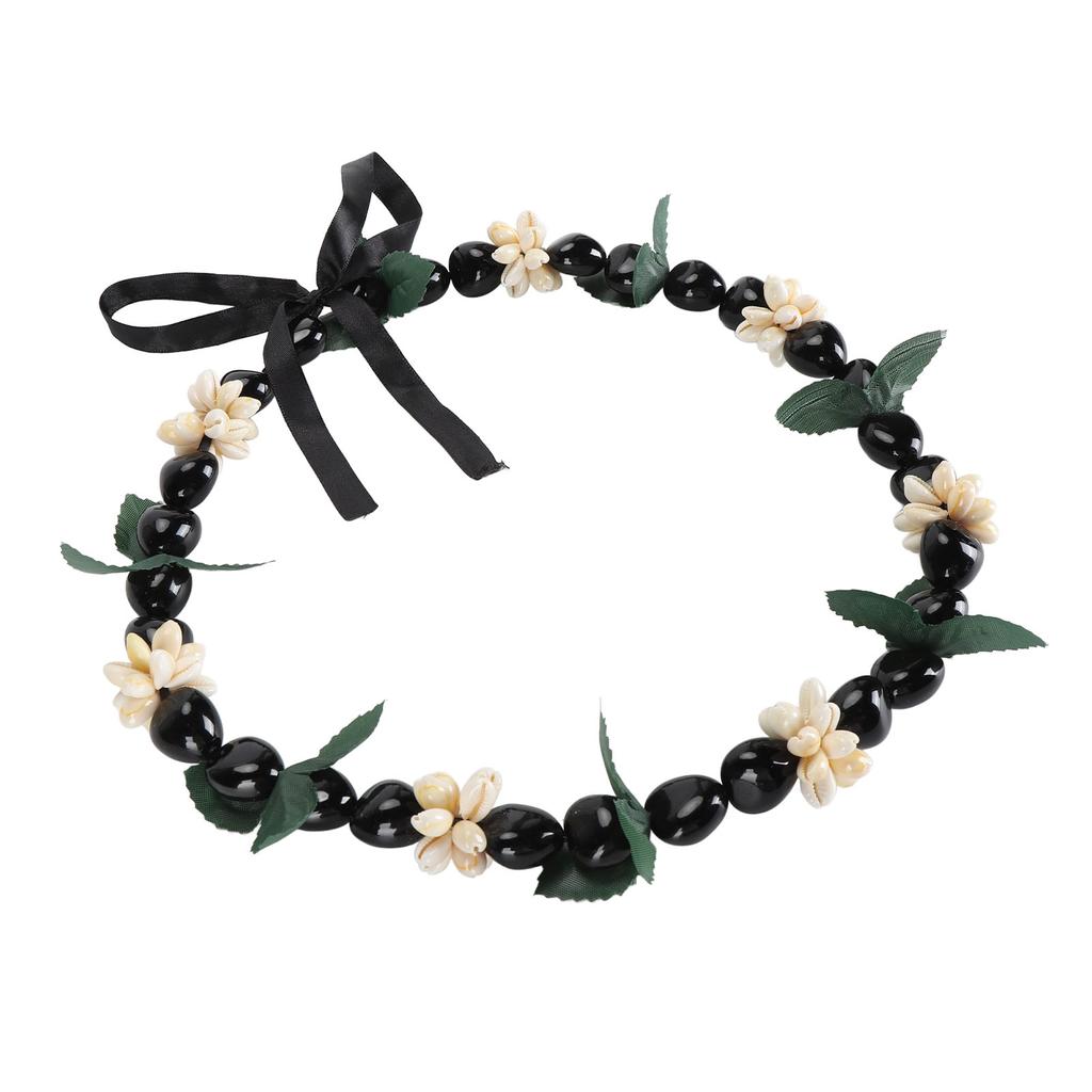 Kukui Nöt Lei Halsband Elegant Modernt Handgjort Studentexamen   Kukui Nöt Lei Halsband för Studentexamen   Fest