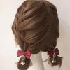 Bow Pearls Hair Clip Y2K Style Hairpin Sweet Balletcore Bunches Hair Clips