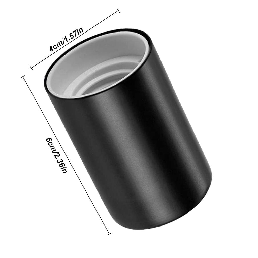 Standard 27mm Screw In Lamp Adapter Cup Light Bulb Base Supporting Various Bulb Types Such as LED Models 2Pcs