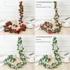 Stunning 2.5m Artificial Flowers Spring Small Peony Ivy Leaf Vine For Elegant Home Decor