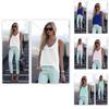 Womens Sleeveless Blouse With Solid Color Design For Casual Summer Wear