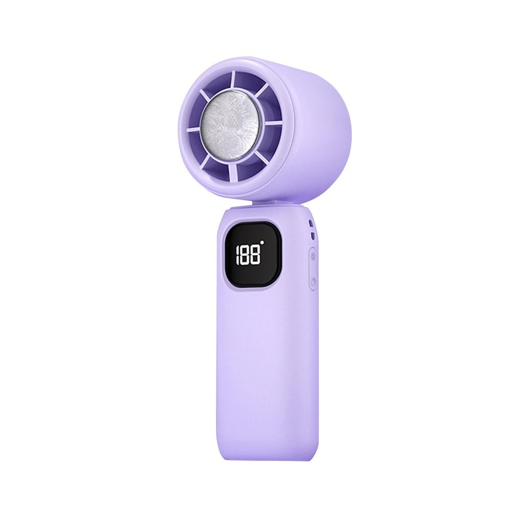 Portable Handheld Turbo Fan Speeds Adjustable Mini Personal Rechargeable Battery Operated Electric Eyelash Cooling Fan