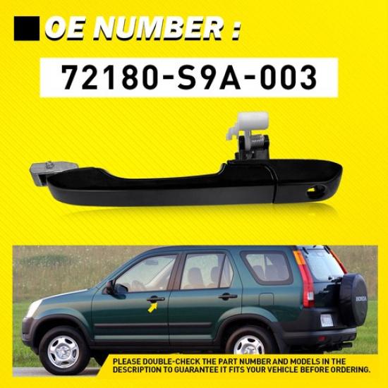 Car Exterior Outside Door Handle Front Left For 2005-2006 Honda CR-V SE Replace