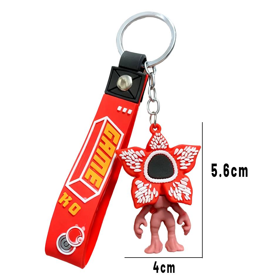 Stranger Keychains Backpack Decorations Party Gifts Back To School Season Friends Accessory Parts Christmas Model Doll Toy Gift