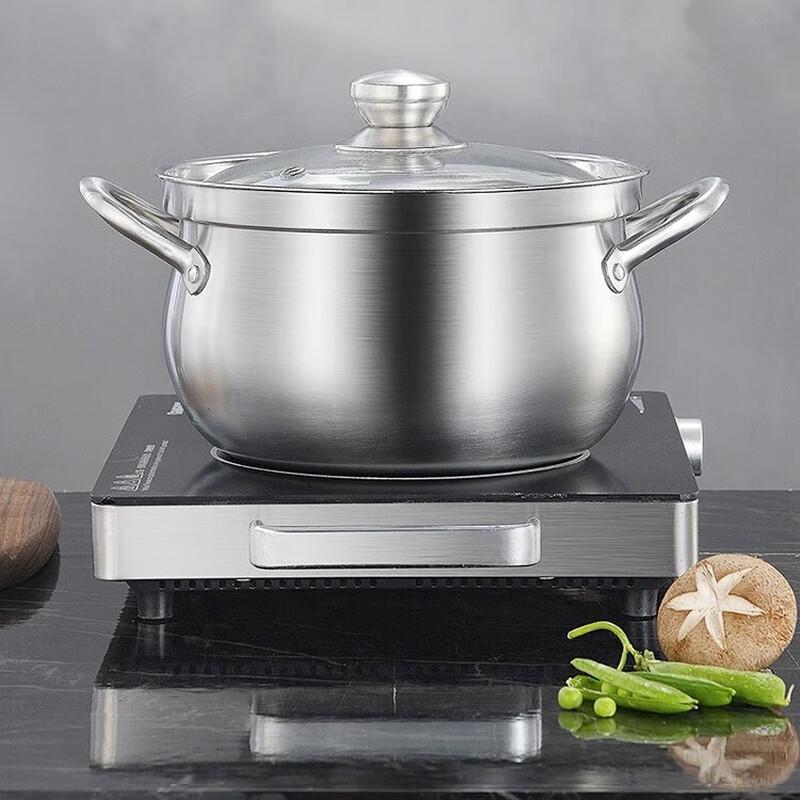 EFULLOT EFSS-S008 Star Stainless Steel Anti-Overflow Soup Pot