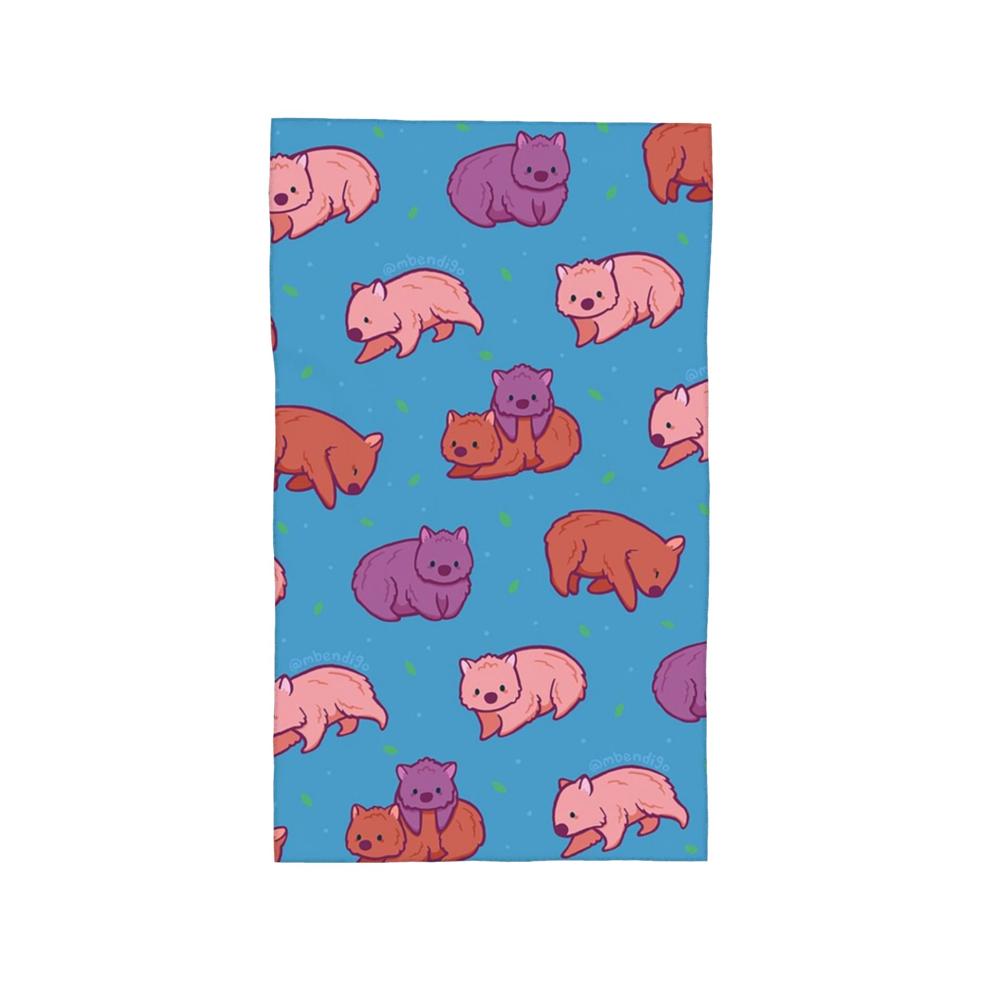 

Wombat Soft Face Towel Quick Dry Pool Bath Cotton Towels Absorbent W40*H60(CM)